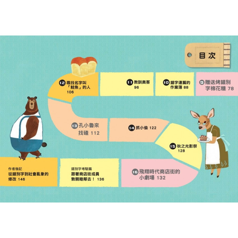 奇文妙語童話小鎮：錯別字商店街